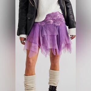 Free People Mini fairy Skirt Brenda Knight